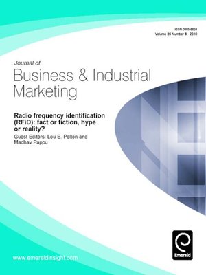 cover image of Journal of Business & Industrial Marketing, Volume 25, Issue 8